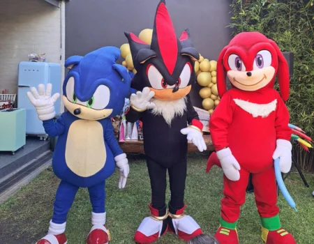 show de sonic para fiestas infantiles